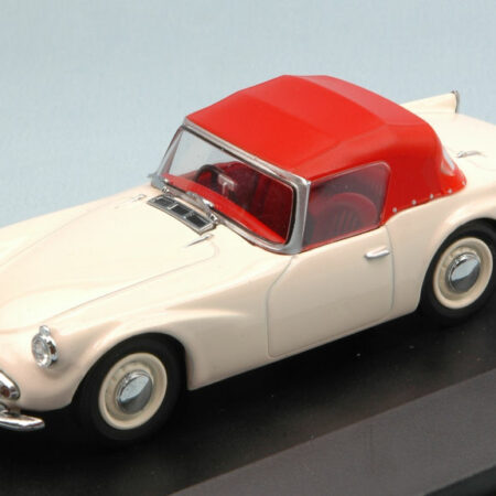 Oxford DAIMLER SP250 1960 WHITE W/RED SOFT ROOF 1:43