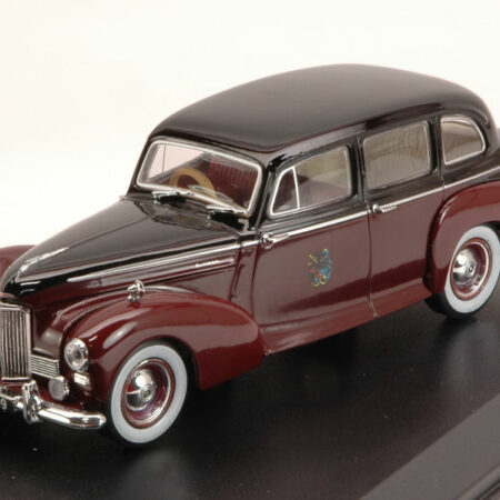 Oxford HUMBLER PULLMAN LIMOUSINE 1951 BURGUNDY/BLACK 1:43