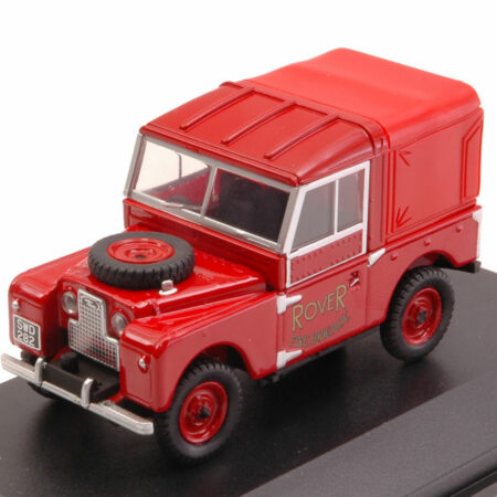 Oxford LAND ROVER SERIES 1 88 FIRE BRIGADE HARD TOP 1:43