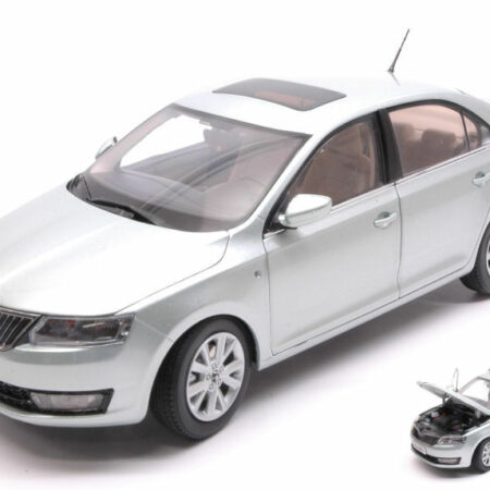 Paudi Model SKODA RAPID 2013 LIGHT BLUE MET.1:18