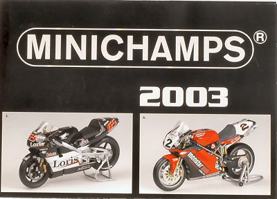 Minichamps CATALOGO MINICHAMPS 2003 EDITION 1 PAG.187