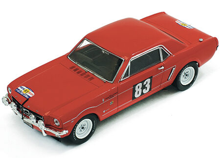 PremiumX FORD MUSTANG N.83 8th (1st CLASS) TOUR DE FRANCE 1964 PROCTER-COWAN 1:43