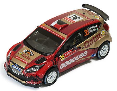 Ixo Model FORD FIESTA N.36 11th (WINN.RC2) AUSTRALIA 2014 ATTIYAH-BERNACCHINI 1:43