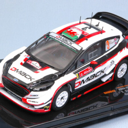 Ixo Model FORD FIESTA WRC N.3 6th RALLY PORTUGAL 2017 EVANS-BARRITT 1:43