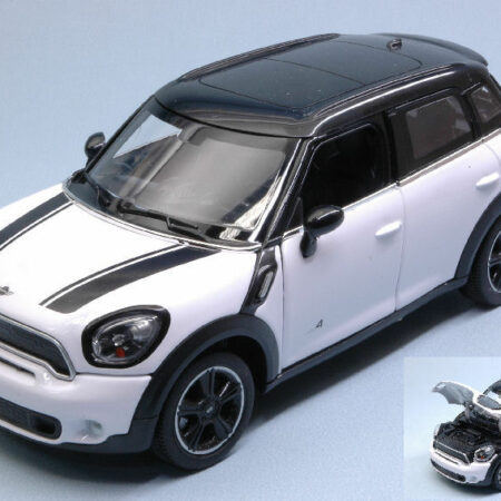 Rastar MINI COOPER S COUNTRY (R60) WHITE/BLACK 1:24