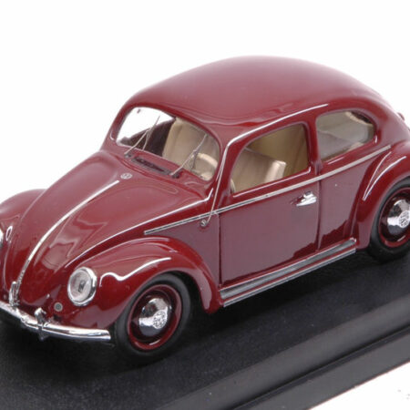 Rio VW MAGGIOLINO 1200 DE LUXE 1953 RED BORDEAUX 1:43