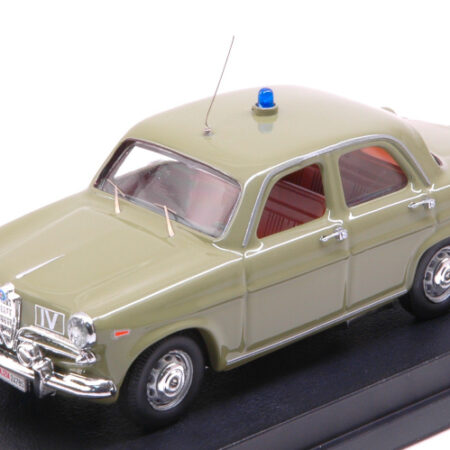 Rio ALFA ROMEO GIULIETTA POLIZIA 1961 MUSEO DI ROMA 1:43