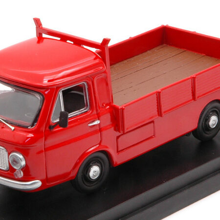 Rio FIAT 241 LIGHT TRUCK VERSIONE ALLARGATA 1968 RED 1:43