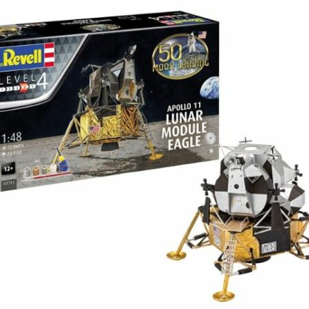 Revell APOLLO 11 LEM LUNAR MODULE EAGLE (50 YEARS MOON LANDING) KIT 1:48