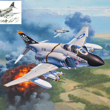 Revell F-4J PHANTOM II KIT 1:72