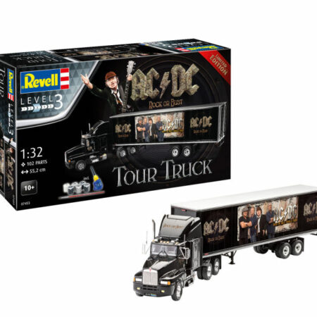 Revell TRUCK & TRAILER "AC/DC" GIFT SET KIT 1:32