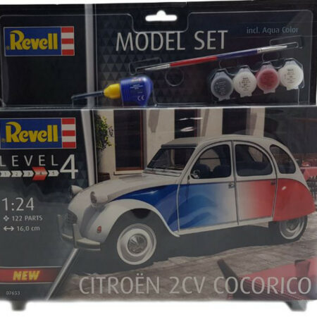 Revell CITROEN 2 CV COCORICO MODEL SET KIT 1:24