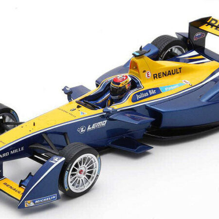 Spark Model RENAULT e.dams S.BUEMI N.9 CHAMPION SEASON 2 2016 FORMULA "E" 1:18