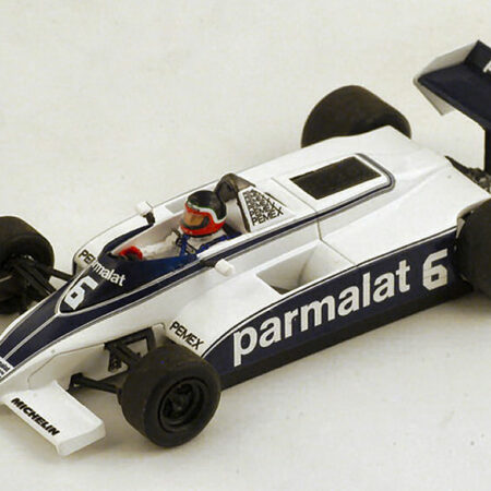 Spark Model BRABHAM BT49C H.REBAQUE 1981 N.6 DNQ MONACO GP 1:43