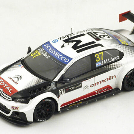 Spark Model CITROEN C-ELYSEE N.37 WINNER R1 RACE OF ARGENTINA 2015 J.M.LOPEZ 1:43