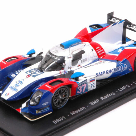 Spark Model BR01-NISSAN N.37 32th LM 2015 M.ALESHIN-K.LADYGIN-A.LADYGIN 1:43