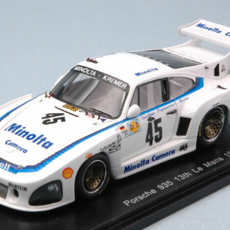 Spark Model PORSCHE 935 N.45 13th LM 1979 A.PLANKENHORN-P.GURDJIAN-J.WINTER 1:43