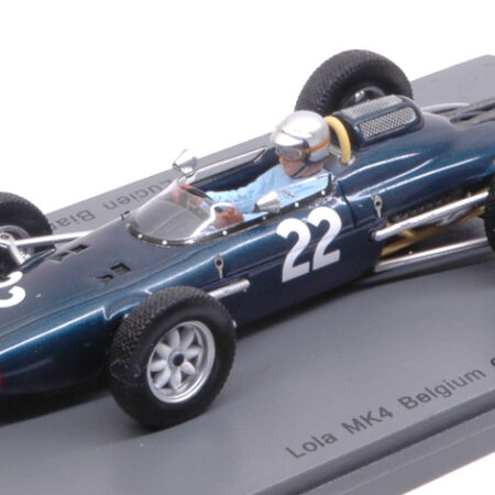 Spark Model LOLA MK4 L.BIANCHI 1963 N.22 ACCIDENT BELGIUM GP 1:43