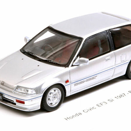 Spark Model HONDA CIVIC EF3 Si 1987 SILVER 1:43