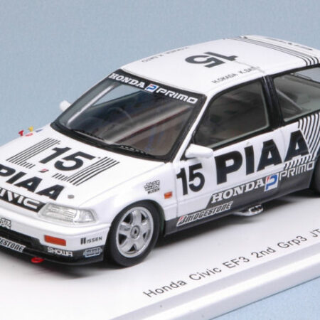 Spark Model HONDA CIVIC PIAA NAKAJIMA PLANNING CIVIC EF3 1989 H.OKADA-K.SATO 1:43