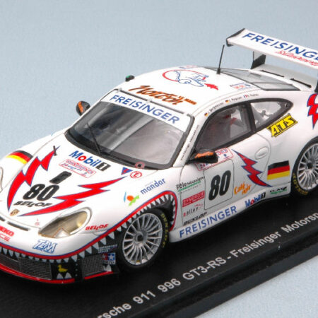 Spark Model PORSCHE 991 996 GT3-RS N.80 DNF LM 2002 DUMAS-MAASSEN-BERGMEISTER 1:43