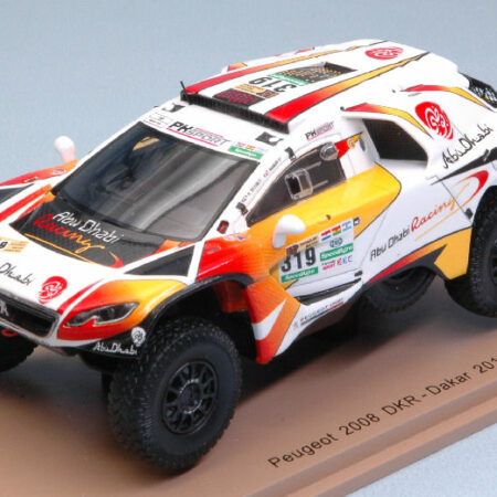 Spark Model PEUGEOT 2008 DKR N.319 6th DAKAR 2017 K.AL QASSIMI-P.MAIMON 1:43