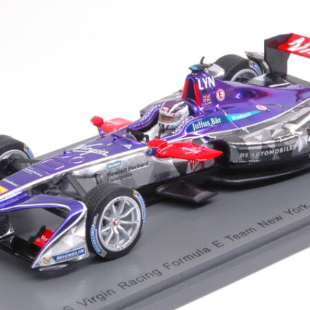 Spark Model DS VIRGIN RACING A.LYNN 2017 N.37 Rd9 NEW YORK FORMULA "E" 1:43