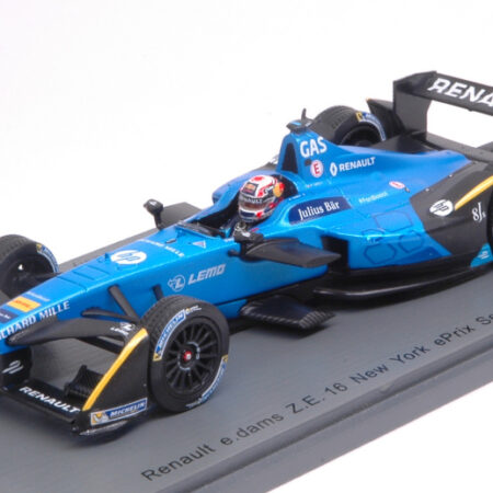 Spark Model RENAULT e.dams P.GASLY 2017 N.9 Rd10 NEW YORK FORMULA "E" 1:43