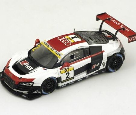 Spark Model AUDI R8 LMS N.2 4th MACAU GP GT CUP 2014 L.VANTHOOR 1:43