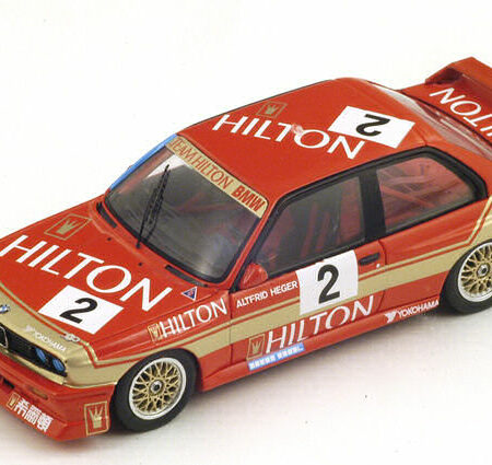 Spark Model BMW E30 M3 N.2 WINNER MACAU GUIA RACE 1988 A.HEGER 1:43