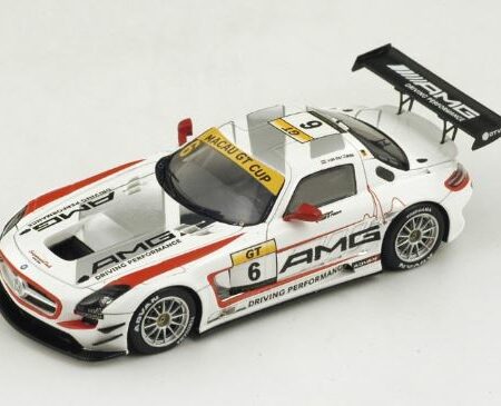 Spark Model MERCEDES SLS AMG GT3 N.6 2nd MACAU GP GT CUP 2014 R.VAN DER ZANDE  1:43