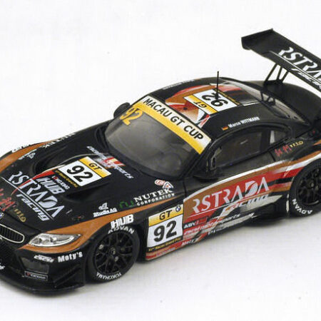 Spark Model BMW Z4 GT3 N.92 7th MACAU GP GT CUP 2014 M.WITTMANN 1:43