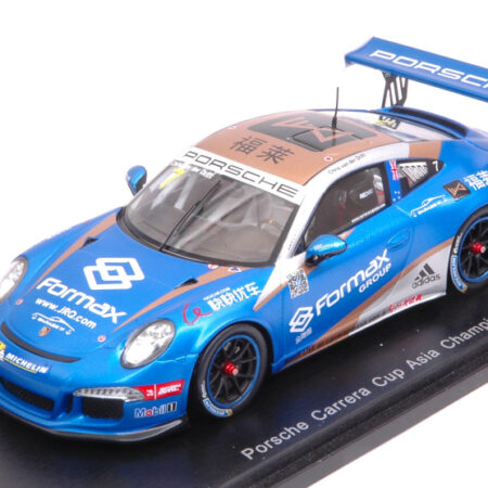 Spark Model PORSCHE 911 GT3 N.7 CHAMPION CARRERA CUP ASIA 2017 C.VAN D.DRIFT 1:43