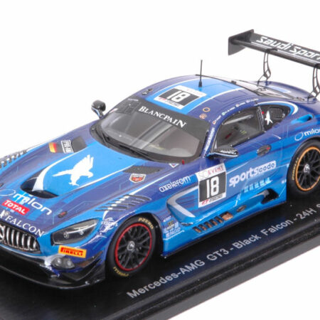 Spark Model MERCEDES GT3 N.18 NC 24H SPA 2017 AL FAISAL-HAUPT-PIANA-V.DER ZANDE 1:43