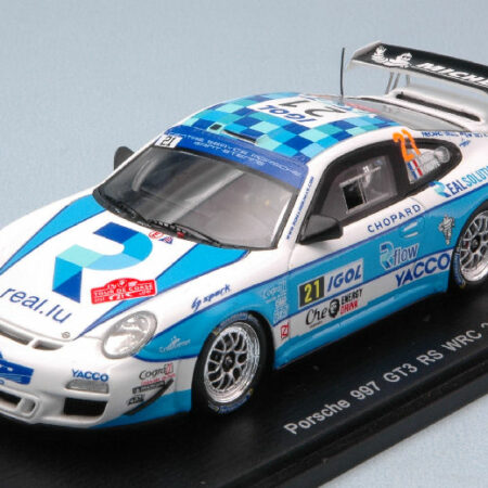 Spark Model PORSCHE 997 GT3 N.21 18th T.DE CORSE WRC 2017 P.CHIAPPE-R.DUMAS 1:43