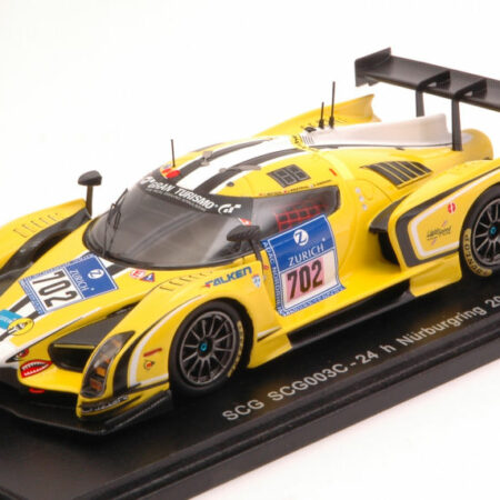 Spark Model SCG N.702 24 H NURBURGRING 2016 MUTSCH-WESTPHAL-SIMONSEN-LASER 1:43