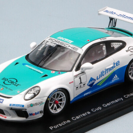 Spark Model PORSCHE 911 GT3 CUP N.1 GERMANY CHAMPION 2017 DENNIS OLSEN 1:43