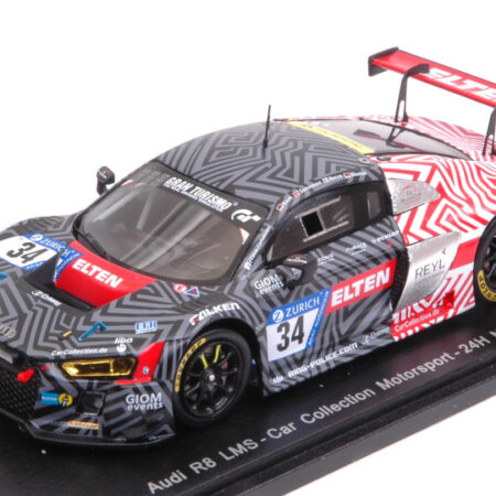 Spark Model AUDI R8 LMS N.34 NURBURGRING 2017 SAURENMANN-ROCCO-COCH-SLOOTEN 1:43