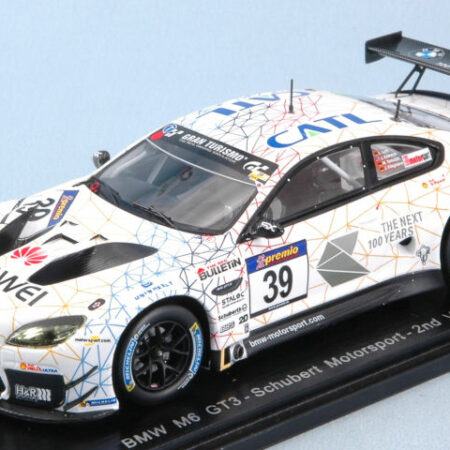 Spark Model BMW M6 N.39 2nd VLN 2016 ROUND 3 L.LUHR-M.TOMCZYK-J.EDWARDS 1:43