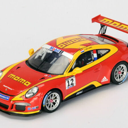 Spark Model PORSCHE MOBIL 1 MOMO SUPERCUP N.12 2015 JAAP VAN LAGEN 1:43