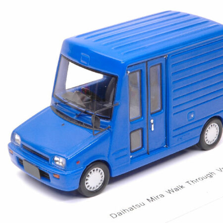 Spark Model DAIHATSU MIRA WALK THROUGH VAN 1992 BLUE 1:43