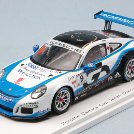 Spark Model PORSCHE 911 GT3 CUP N.9 JAPAN CHAMPION 2017 SHINJI TAKEI 1:43