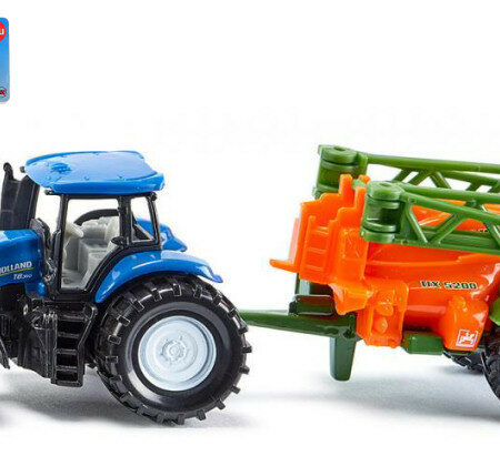 Siku TRATTORE NEW HOLLAND + BARRE IRRORATRICI 1:87