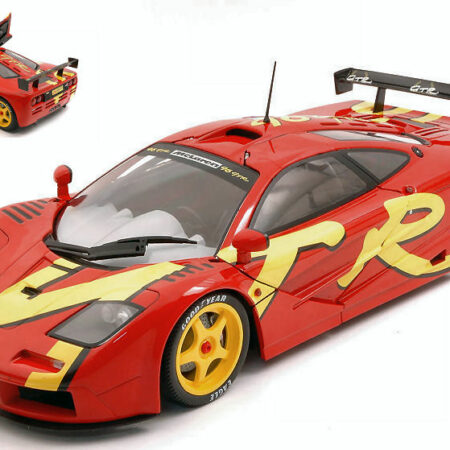 Solido MC LAREN F1 GTR SHORT TAIL 1996 RED/YELLOW 1:18