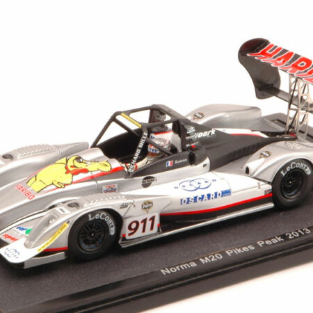 Spark Model NORMA M20 N.911 PIKES PEAK 2013 R.DUMAS WITH PILOTE 1:43