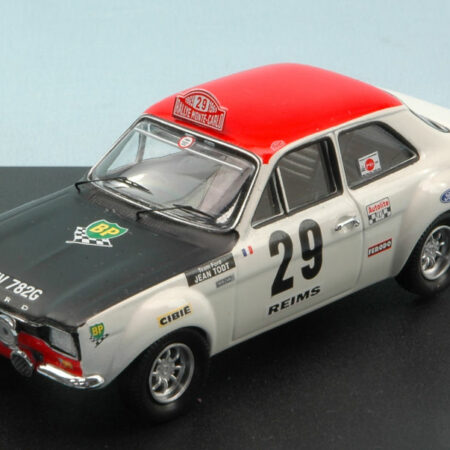 Trofeu FORD ESCORT RS 1600 N.29 4th MONTE CARLO RALLY 1969 J.F.PIOT-J.TODT 1:43