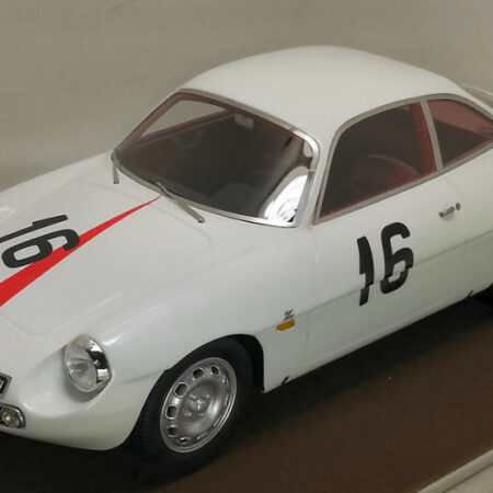 Tecnomodel ALFA ROMEO GIULIETTA SZ N.16 COPPA FISA MONZA 1960 KIM 1:18