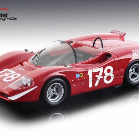 Tecnomodel ABARTH 2000 S N.178 WINNER TARGA FLORIO 1969 BITTER-KELLENERS 1:18