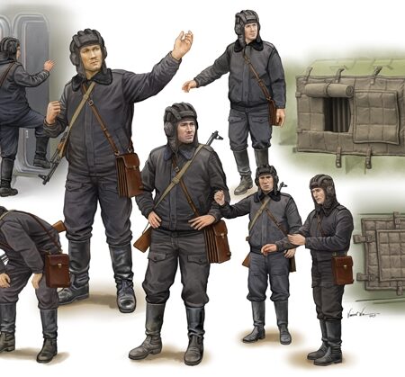 Trumpeter SOVIET SOLDIER SCUD B CREW KIT 1:35