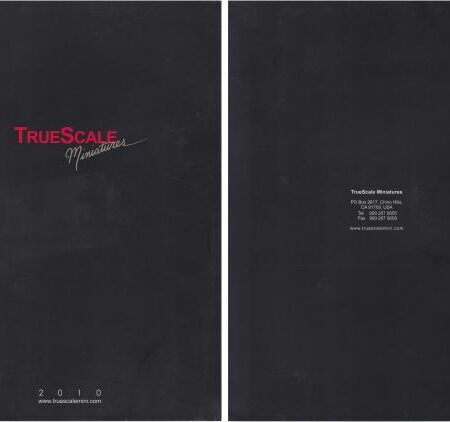 True Scale Miniatures CATALOGO TRUE SCALE MINIATURE 2010